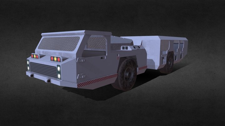 Mining Passenger Transport 3D Model