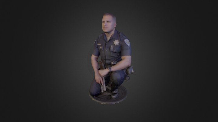 Officer 3D Model