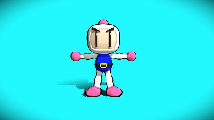 🩵Bomberman🩵 3D Model