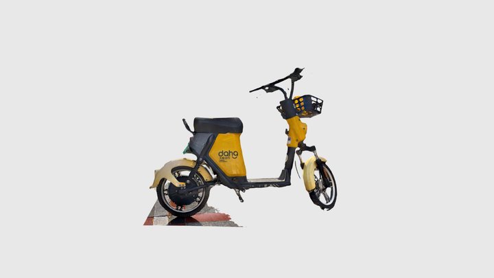 Rental e-bike china 3D Model