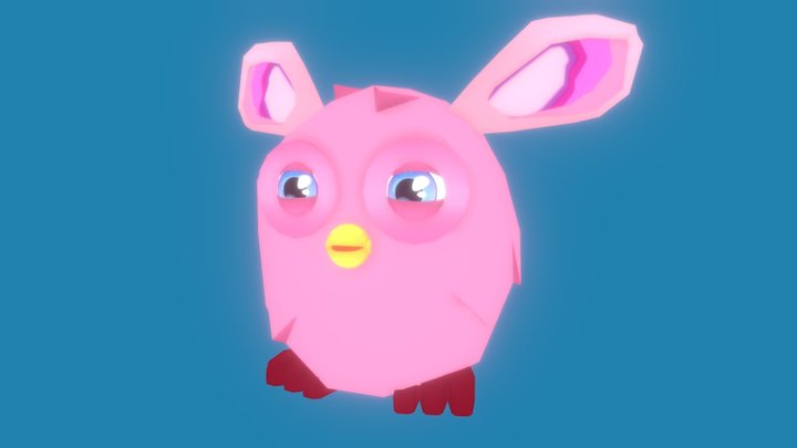 Furby - Basic Animation 3D Model