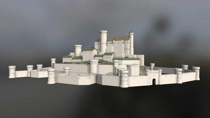 Skyros Casterly Rock Progress 3D Model