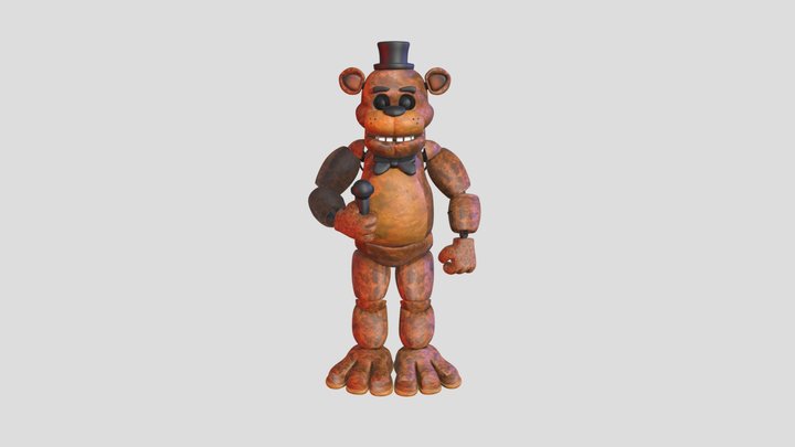 Freddy Fazbear 3D Model