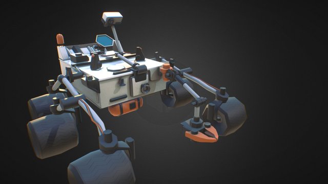 Rover Basetexture 3D Model