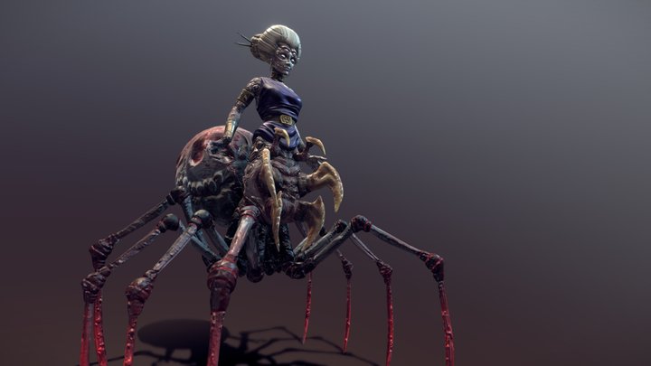 Arachne - Weaver of the Old Gods 3D Model