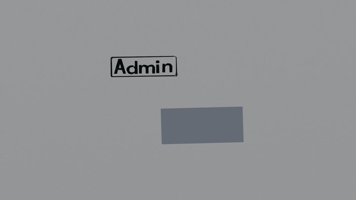 Animated Admin Effect 3D Model