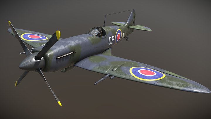 Spitfire 3D models - Sketchfab