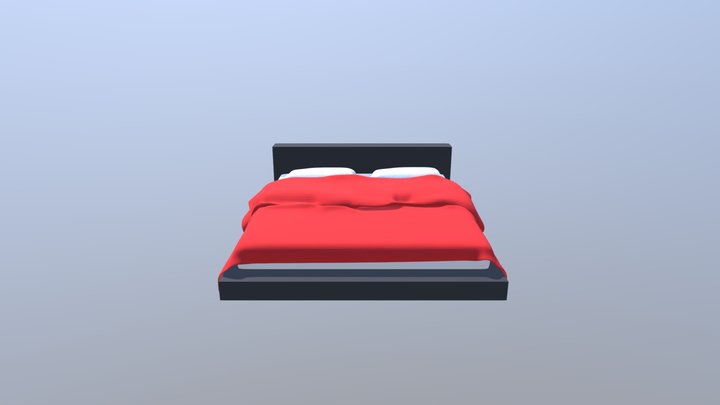 Bed 3D Model