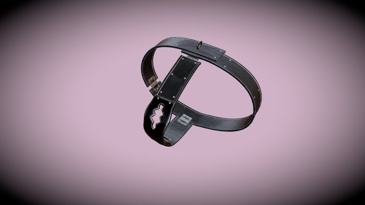 Female Chastity Belt 3D Model