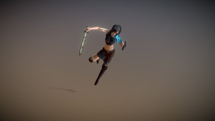 Sigrid - viking 3D Model