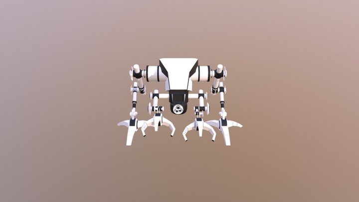 Super Robot Model 3D Model