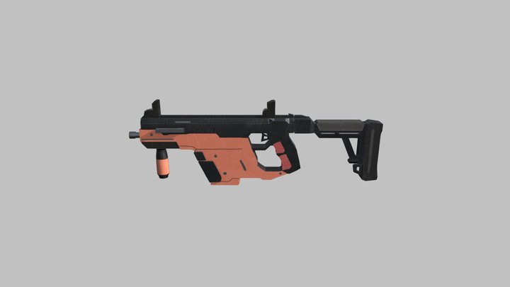 New Vector Hard Surface Model 3D Model