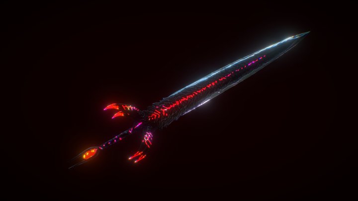 Devil Sword DM5 Dante 3D Model