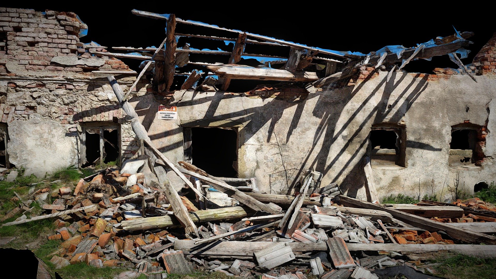 Stronie Śląskie, Nowy Gierałtów, Ruins