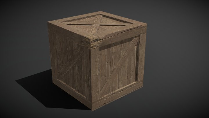 Crate Model 3D Model