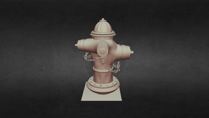 Hidrante 3D Model