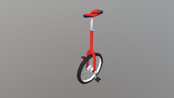 Unicycle 3D Model