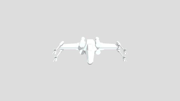 X-Wing 3D Model