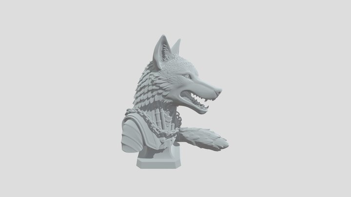 Moonlit Steel Wolf