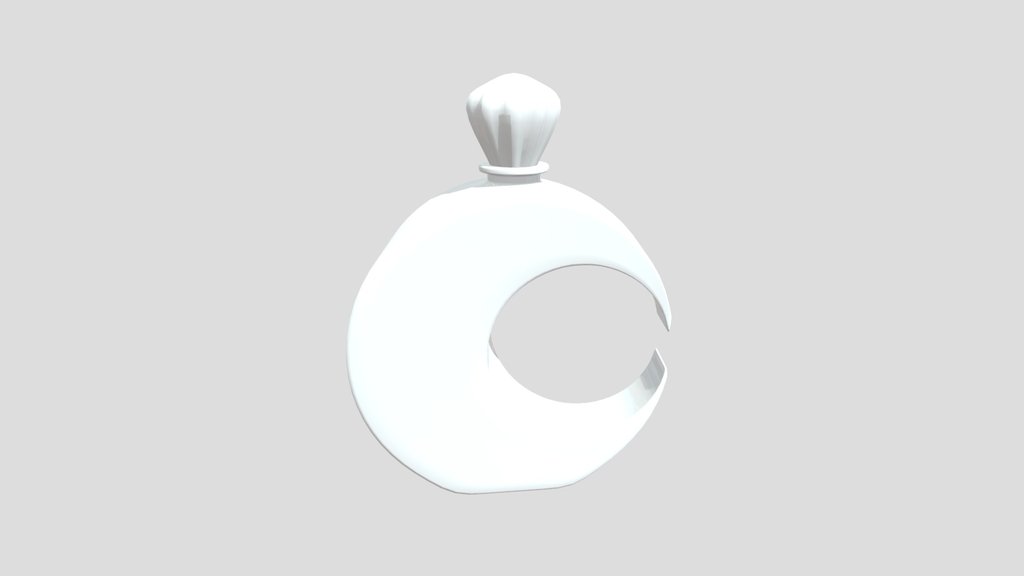 Moon Shaped Bottle