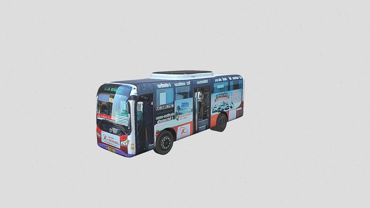 KHON KAEN CITYBUS 3D Model