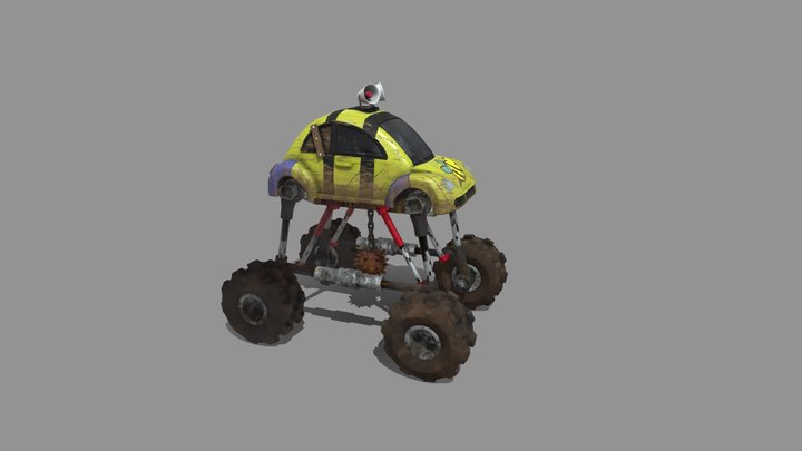 Stinger-Vehicle Model 3D Model