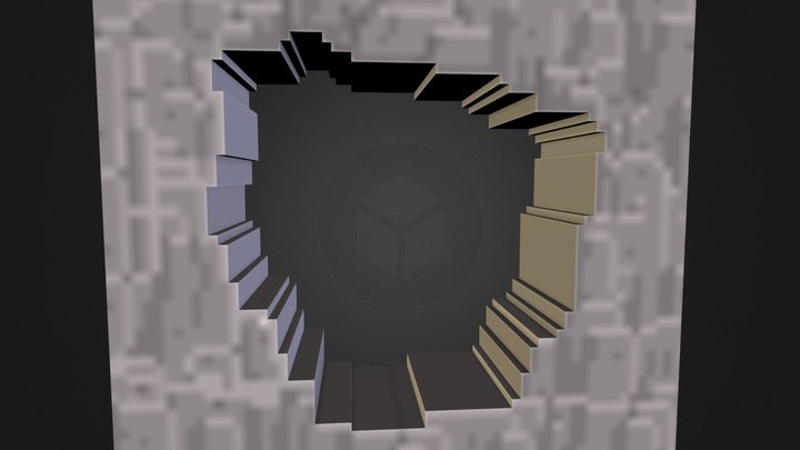 Cave-hole1 3D Model