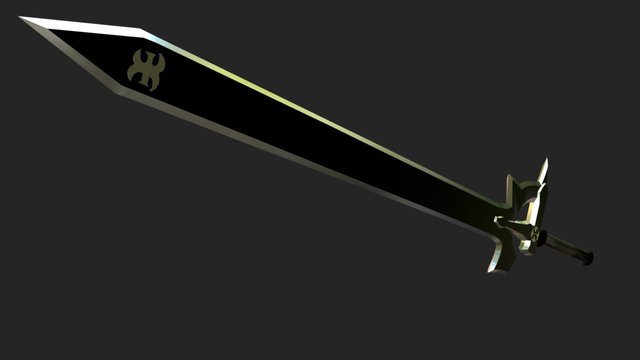 Kirito's Sword / Elucidator 3D Model