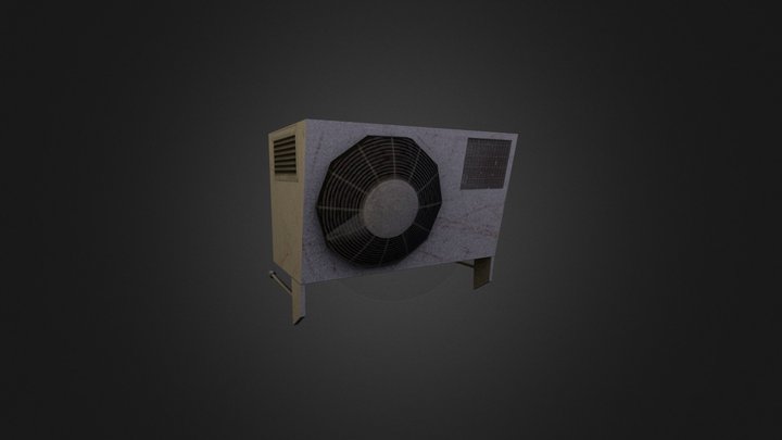 Airconditioner Cityscene DAE EX1 3D Model