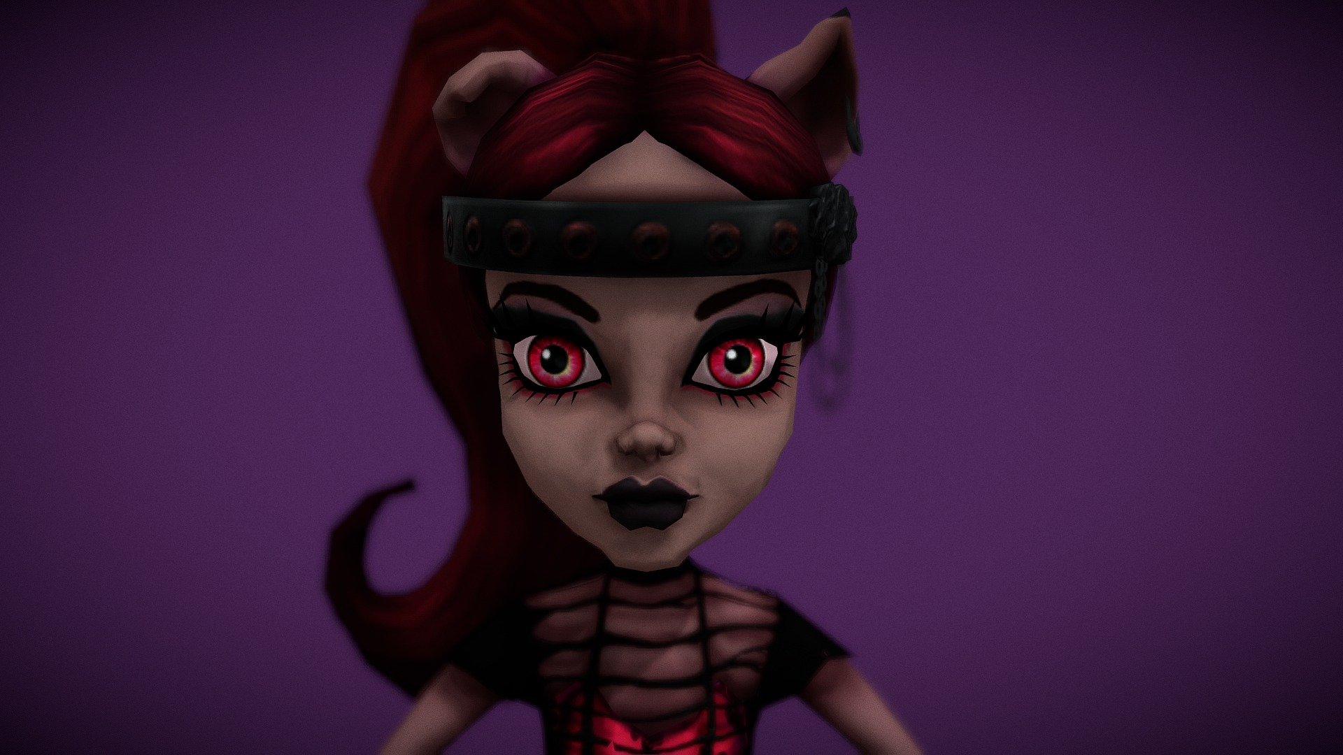 Shadow Howleen - Download Free 3D model by royalroyaltymodel112 ...