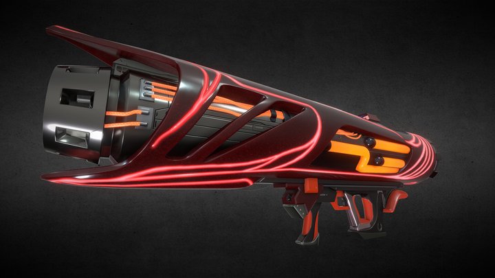 Burner - RPG 3D Model
