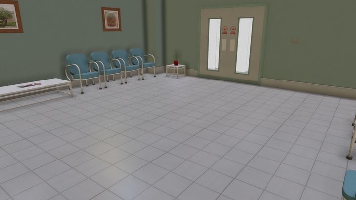 Hospital Lounge – Modelo 3D gratuito STL