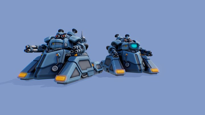 Space piercer: M.O.N.K.E tank 3D Model