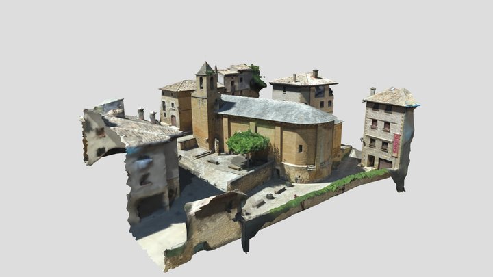 Uncastillo - Iglesia De San Felices 3D Model