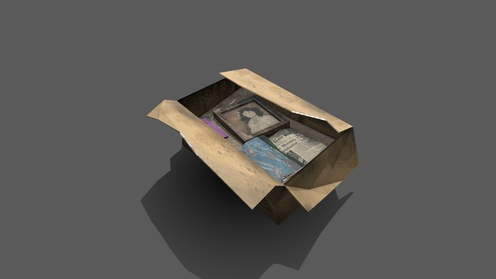 remaining memories box 3D Model
