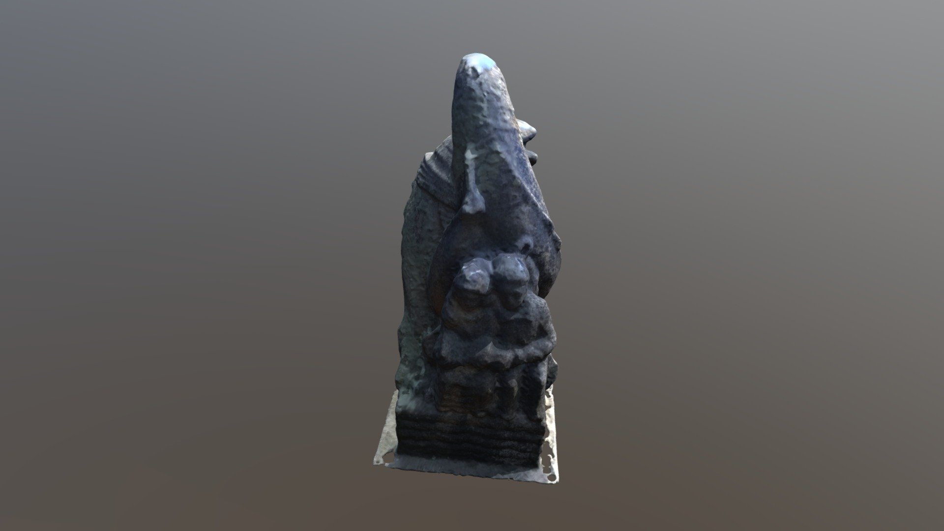 Modelo 3D estatua