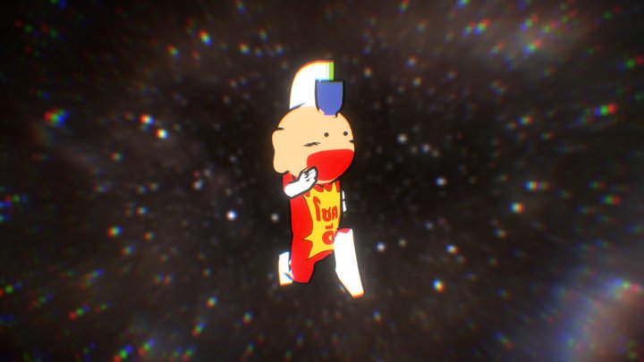 Luckyman_run 3D Model