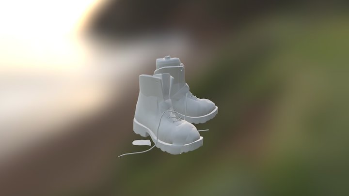 Hard Model Boot Submission Version 3D Model
