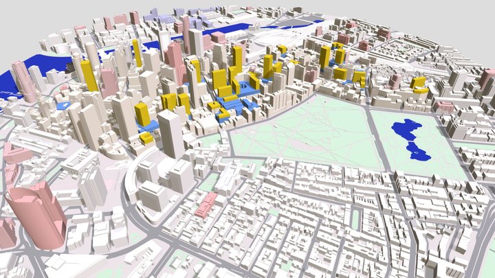 Downtown2020-S2 3D Model