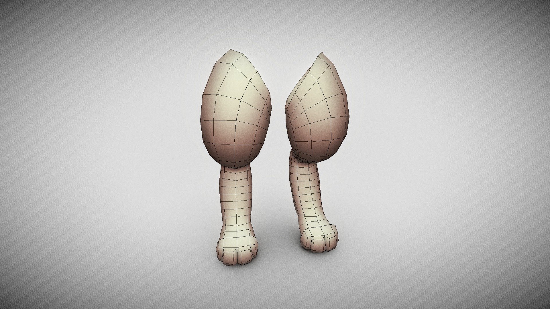 simple-digitigrade-legs (2) - 3D model by jack1267 [d7d45dc] - Sketchfab