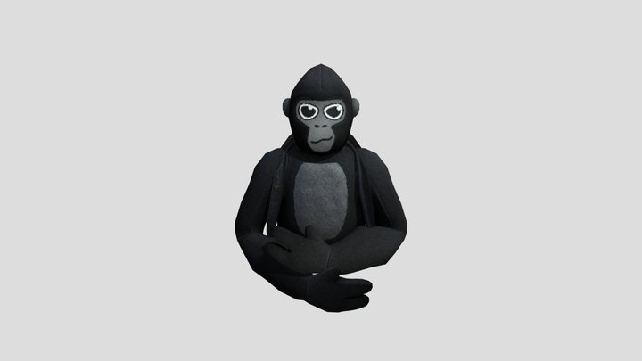 Gtag merch plush 3D Model