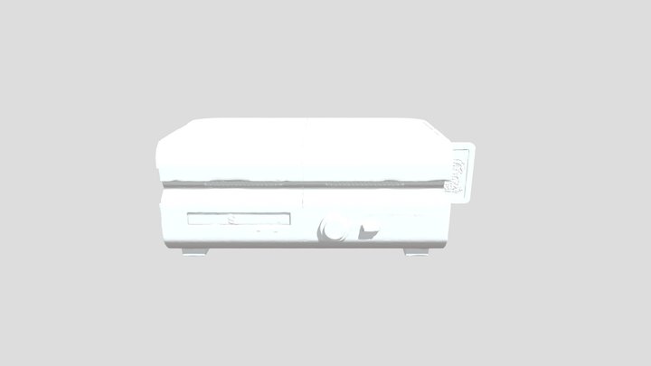Retro Fusion Console 3D Model