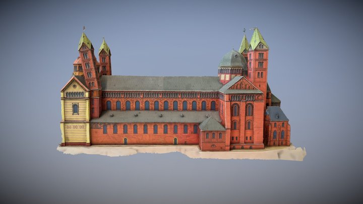 Dom zu Speyer 3D Model