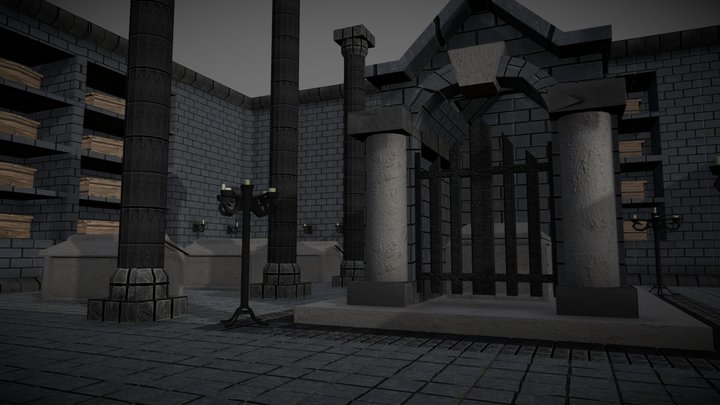 Crypt 3D Model