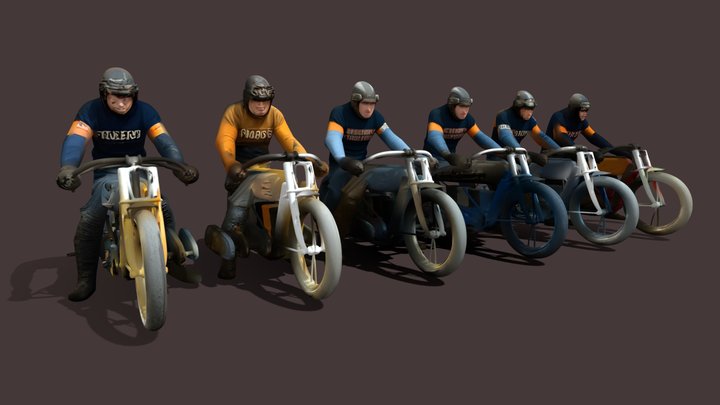 Starting ! – Kostenloses 3D-Modell STL