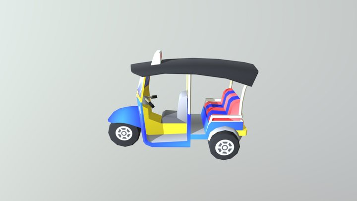 Tuk Tuk 3D Model