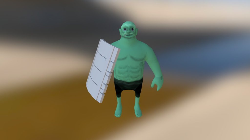 Goblin With Shield