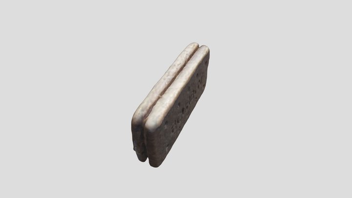 Boubon Biscuit Cream 3D Scan 3D Model