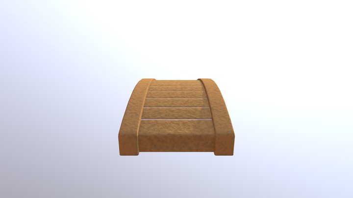Small Bridge (sandstone) 3D Model