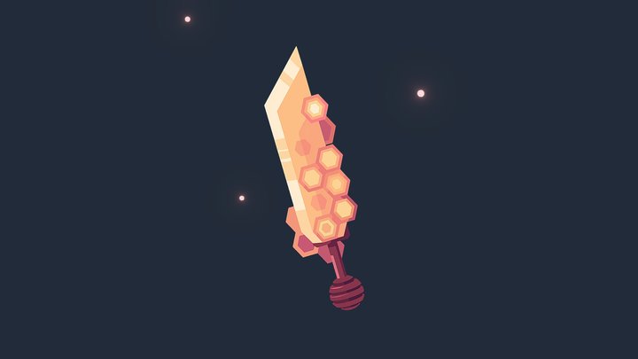 Bee Sword 3D Model